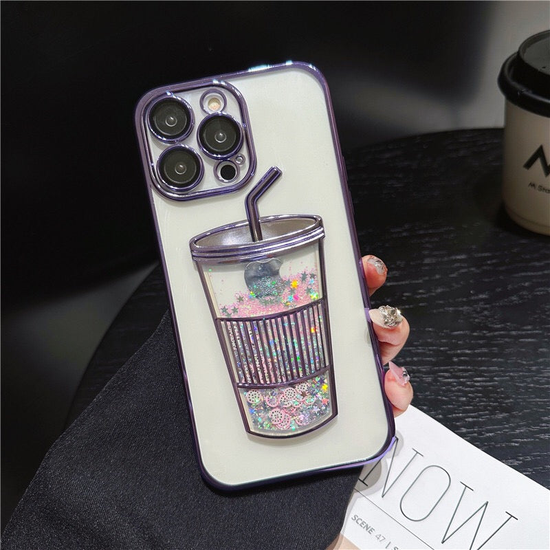 iPhone Case Quicksand Bottle Design A