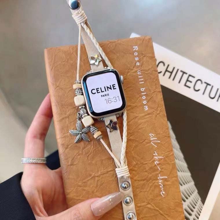 Apple Watch Band Retro PU Design