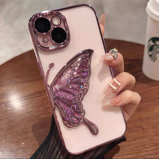 iPhone Case Quicksand Butterfly Design A