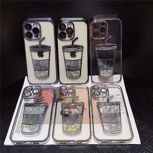 iPhone Case Quicksand Bottle Design A