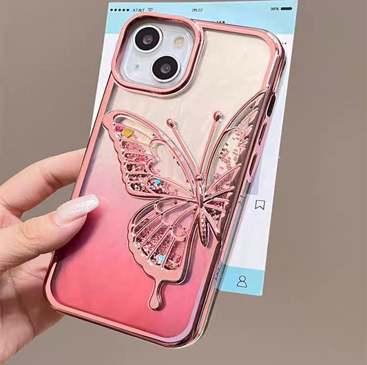 iPhone Case Quicksand Butterfly Design D