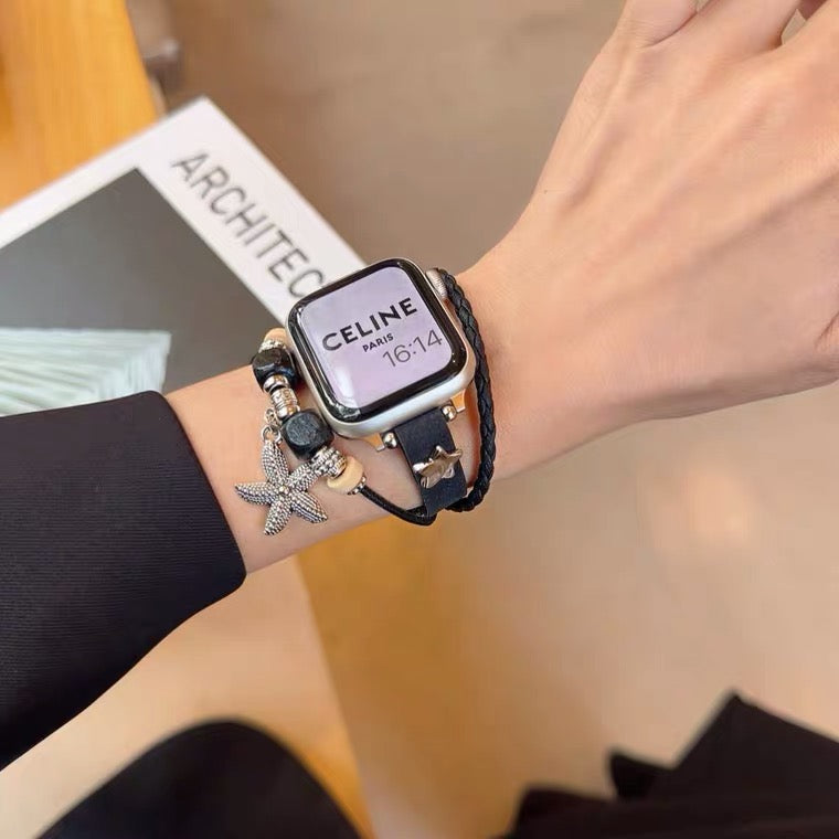 Apple Watch Band Retro PU Design